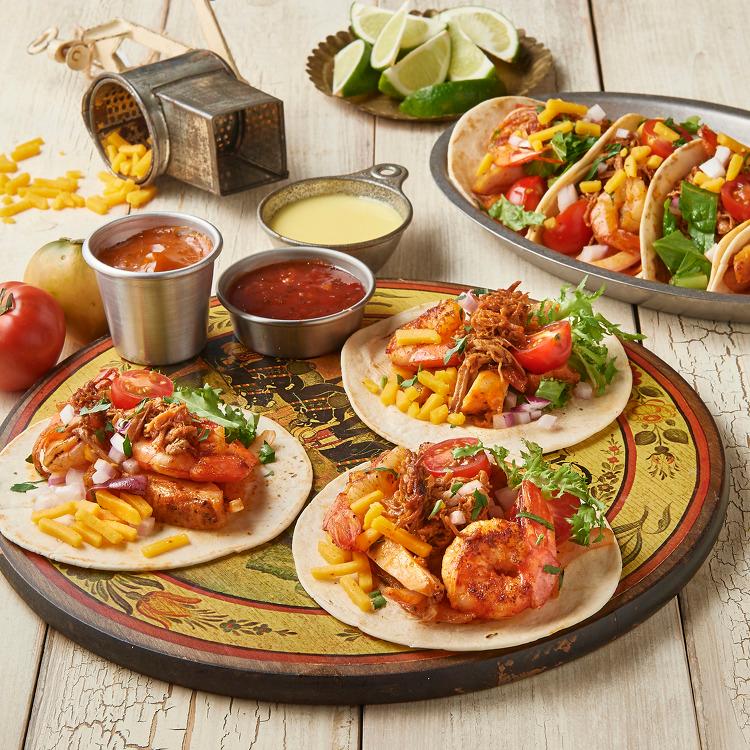 앙트레 멕시칸 타코 파티팩 쿠킹박스 밀키트(2인분) 606g 외 26종