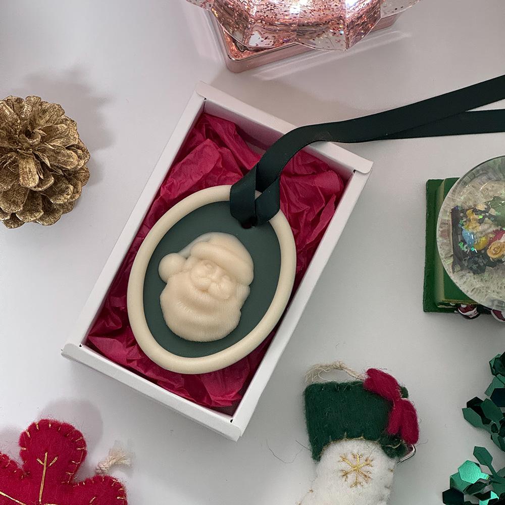 빈티지 산타 왁스타블렛 / 크리스마스