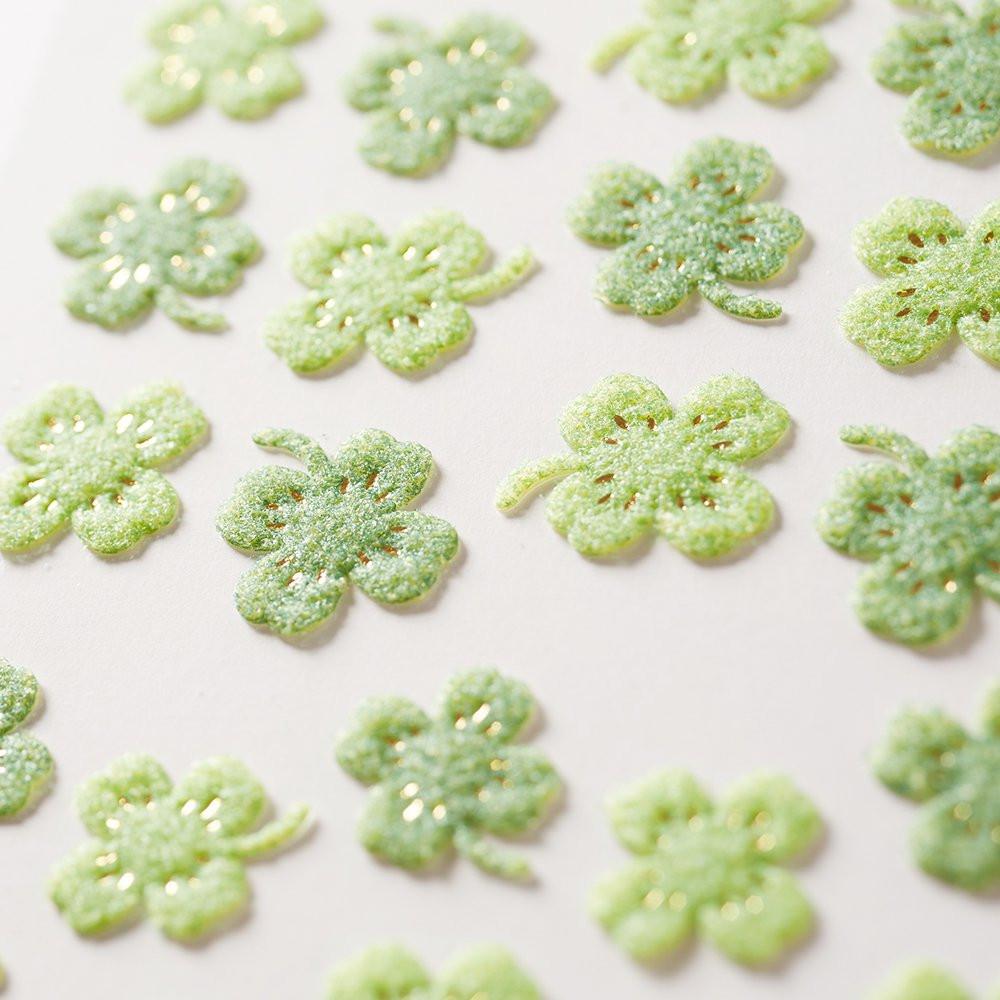 G.C PRESS 네잎 클로버 133-05 펠트 스티커