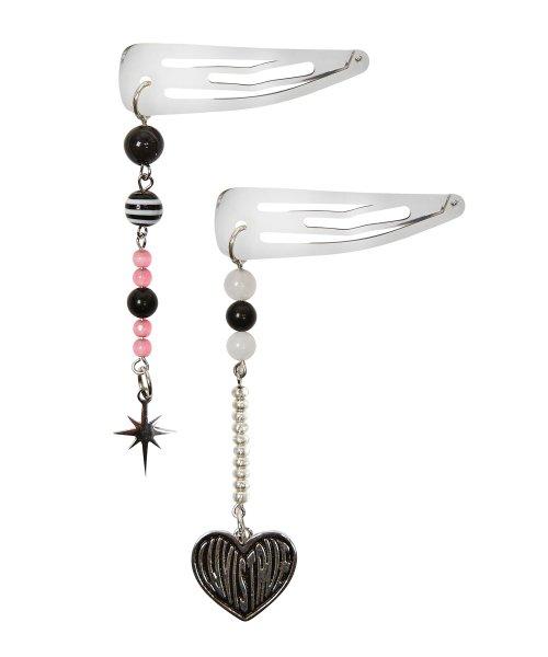 PY LAYERED BEADS PIN(PINK)