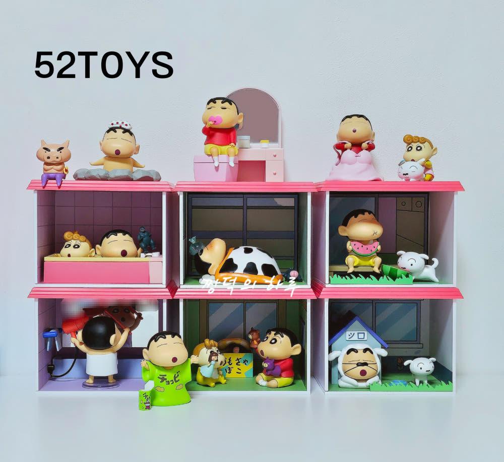 (선택가능) 52TOYS 짱구는못말려 봄날의집 랜덤 단품 크레용신짱 가챠 피규어 미니어쳐
