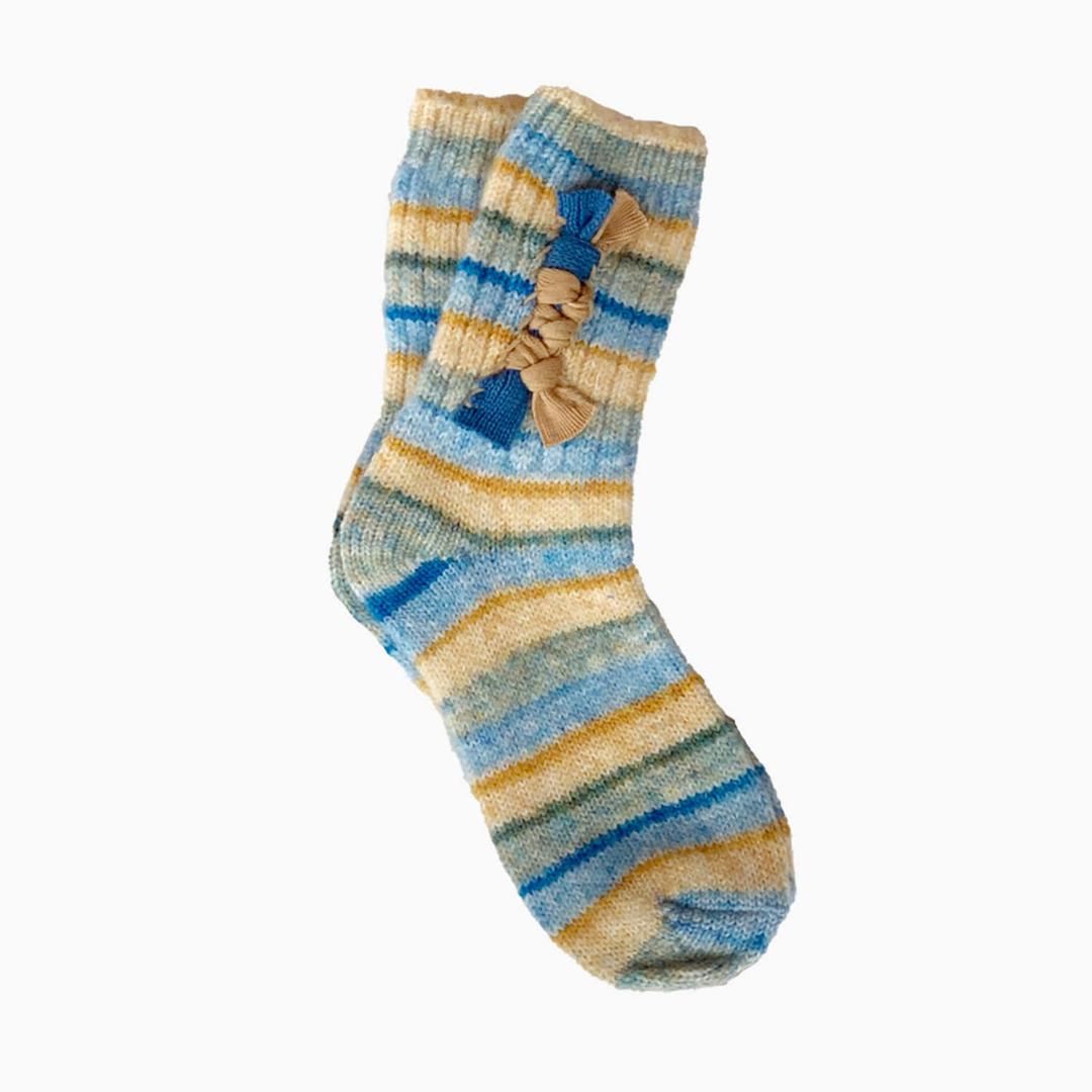 KNOTTING SOCKS CARAMEL