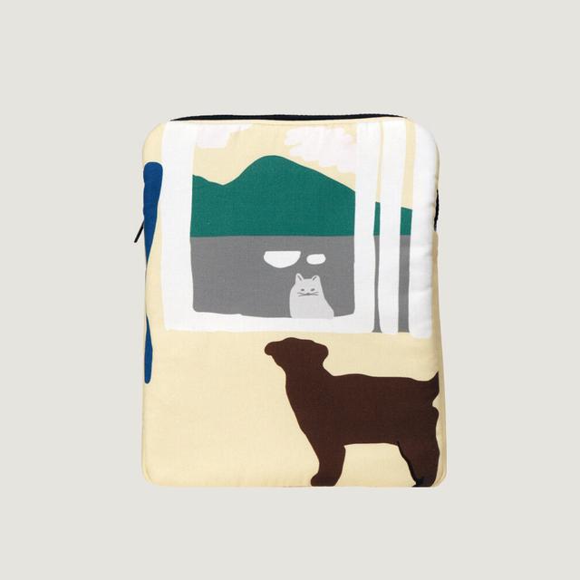 the window - yellow iPad / Tablet case
