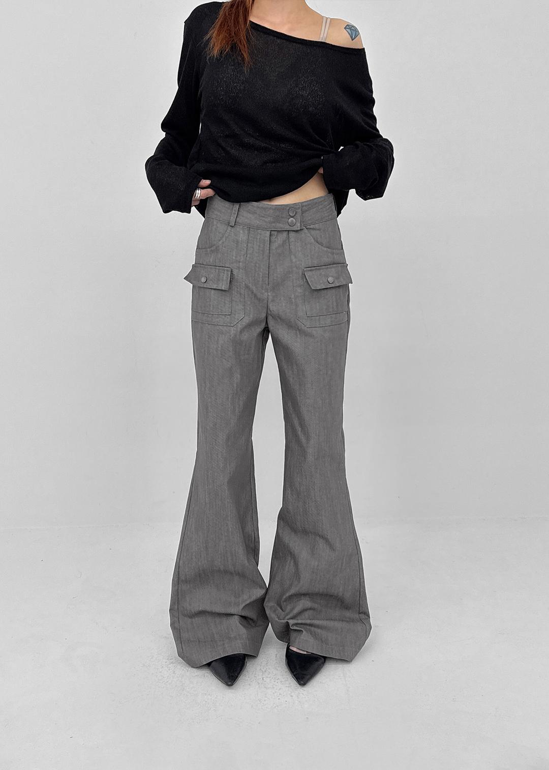 코샤베 포켓 부츠컷 팬츠