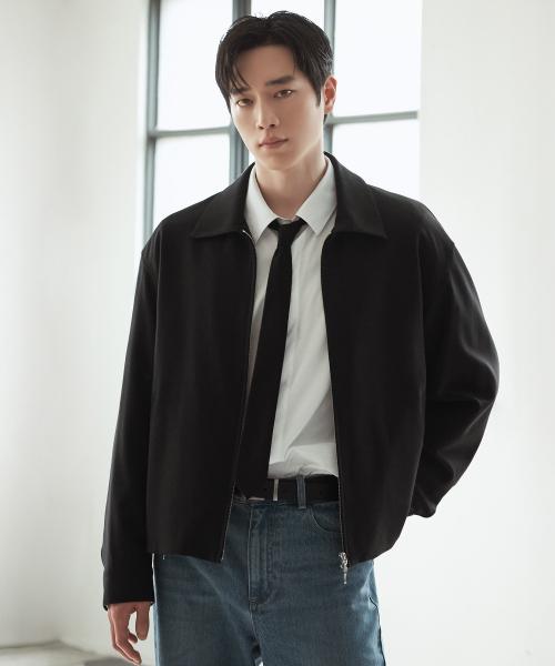 도브 울 블루종 자켓 [BLACK]