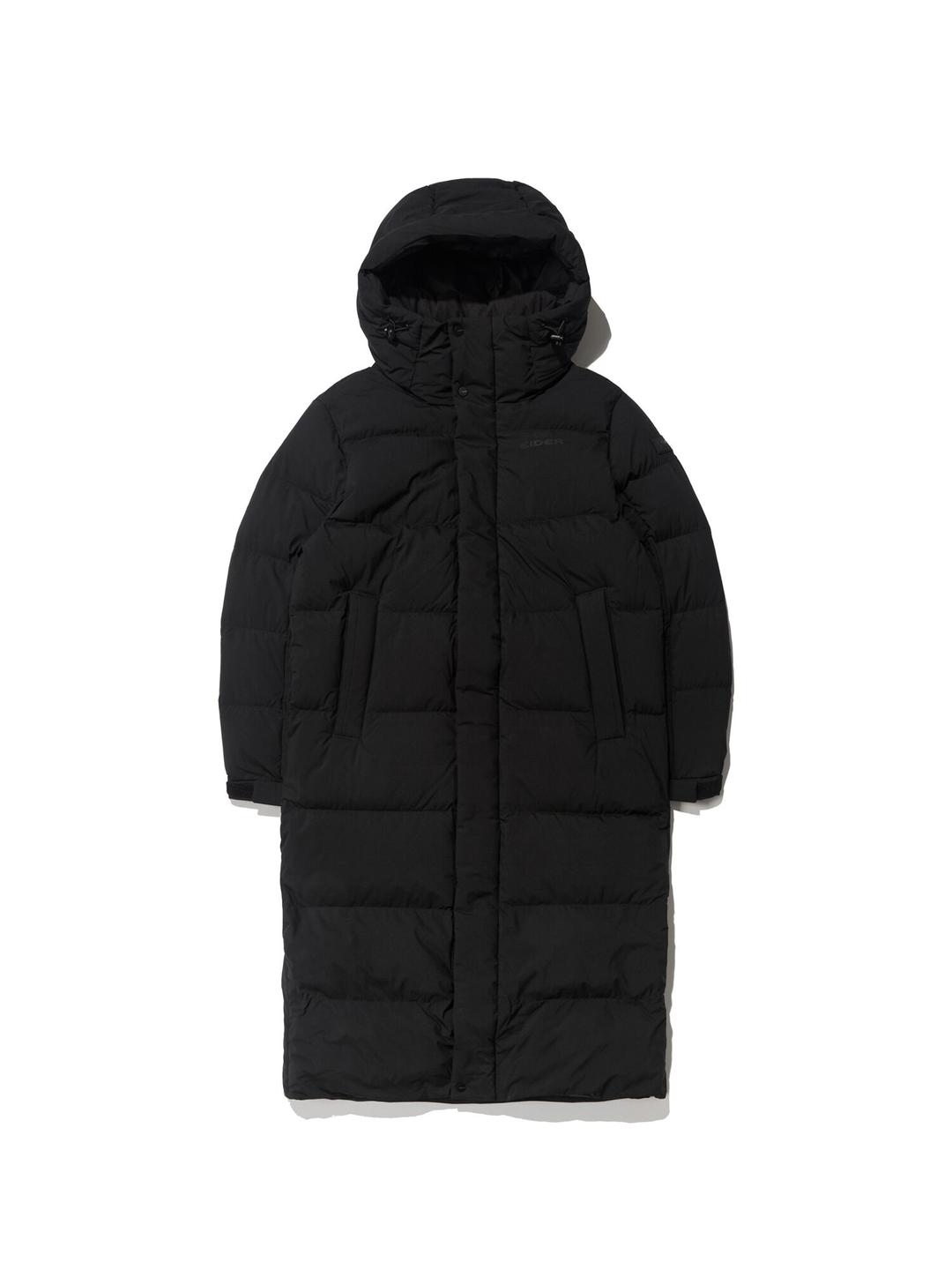 POP 벤치 UNI 다운 자켓_Black_DUW23591Z1