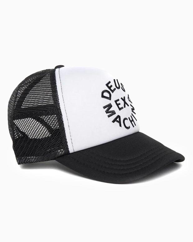 데우스 서클 로고 트러커 CIRCLE LOGO TRUCKER (Black-White)