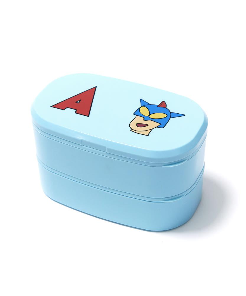 댄꼼마 짱구 액션가면 점보 도시락통(2단/정품/식약처 인증완료/캐릭터 도시락통)