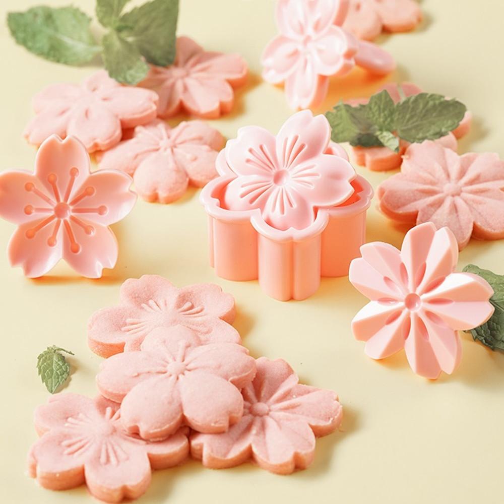 벚꽃 쿠키틀/스탬프 4종 세트