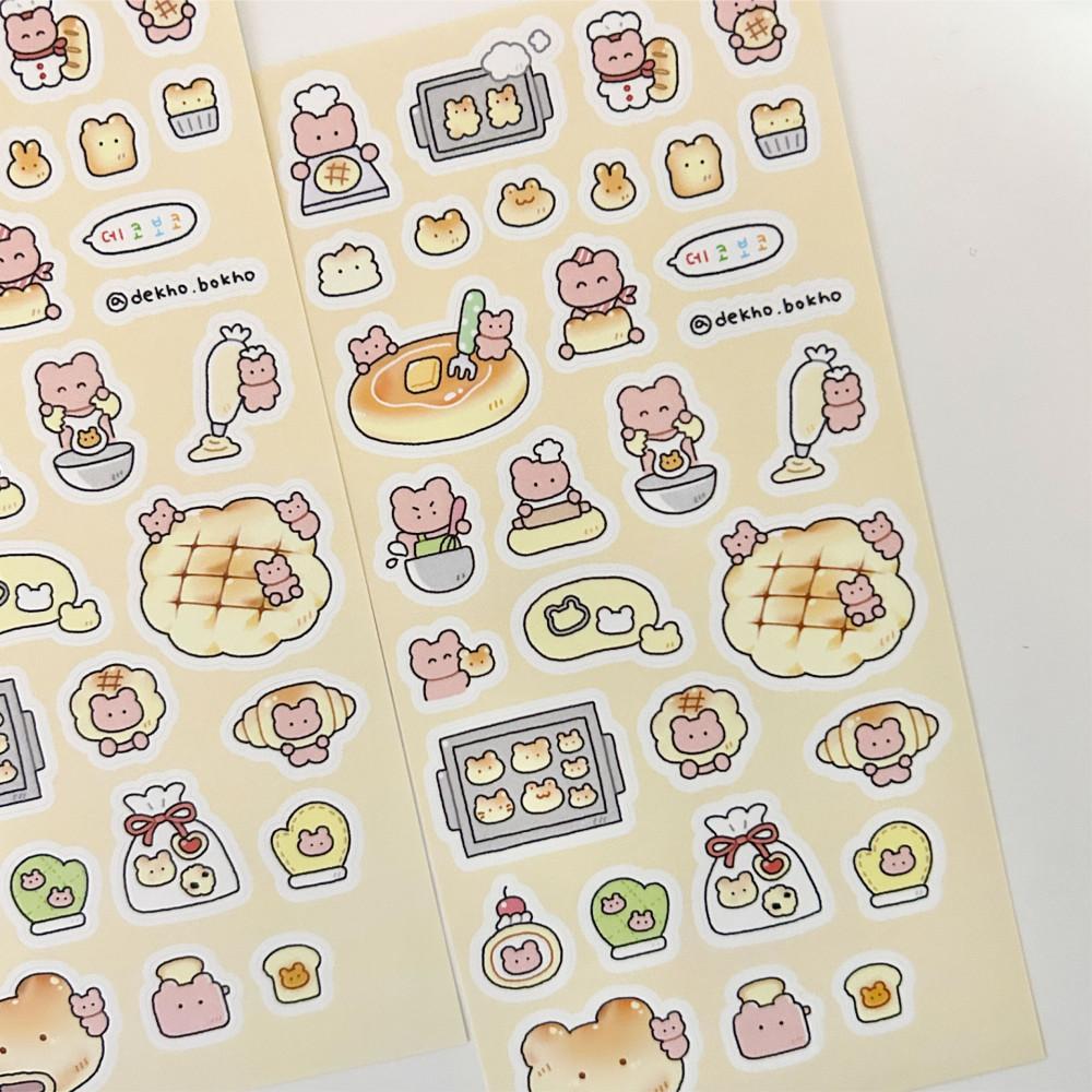 [데코보코] 빵 스티커 리뉴얼