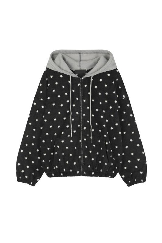 starlight hoodie zip-up (2color)