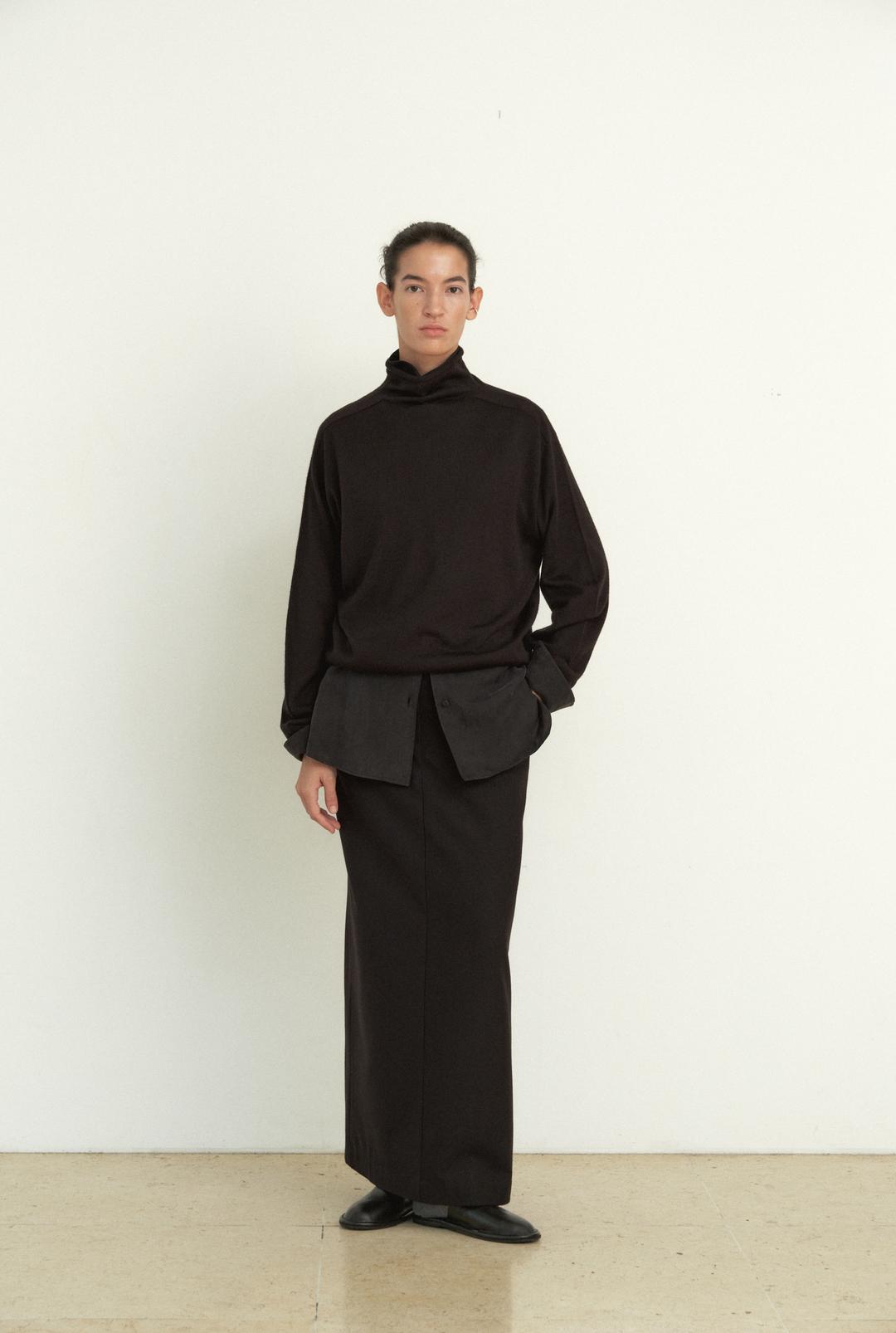 BORIS SKIRT ( BLACK )