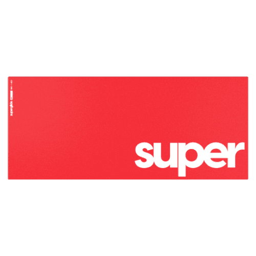 슈퍼글라이드 유리 마우스패드