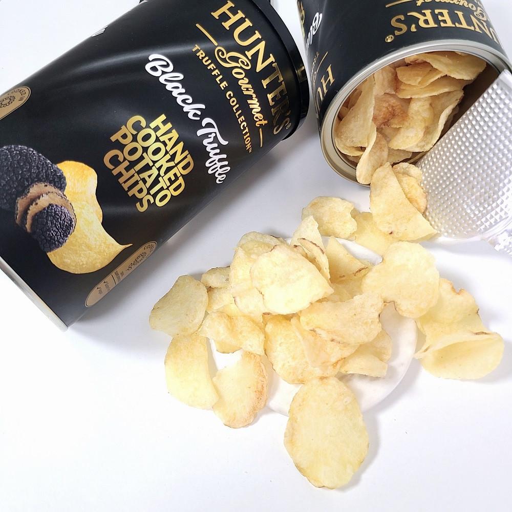 헌터스고메 블랙 트러플 감자칩 150g 포테이토칩 감자 튀김 버섯 과자 간식 수입 스낵 [원산지:아랍에미리트]