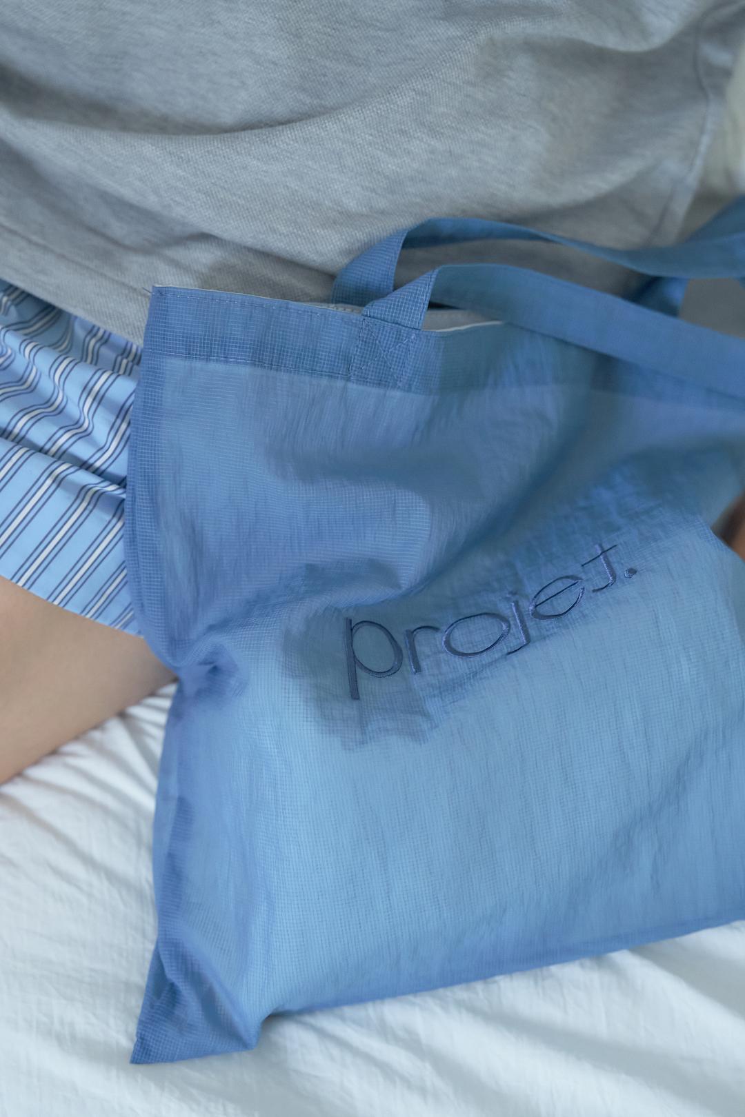 airy layered bag (blue)