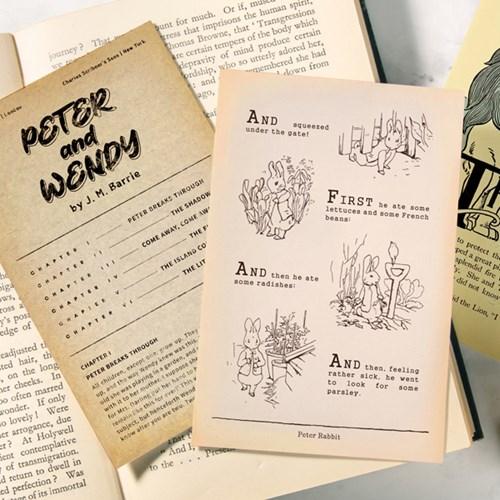 글입다 세계 명작 티어 북 스티커