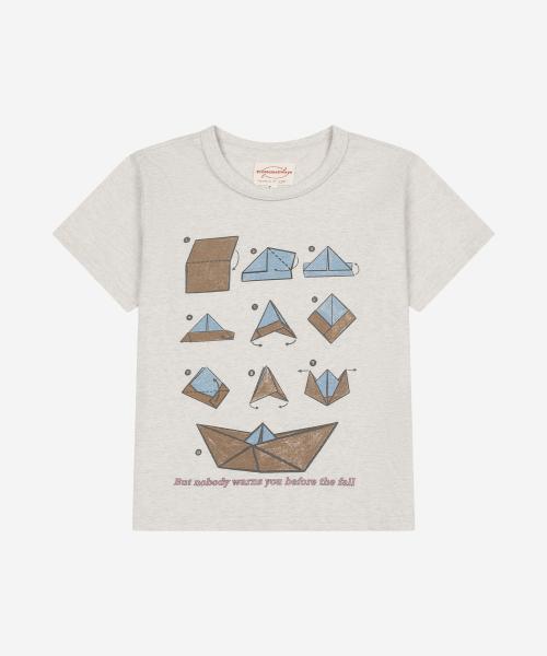 Crumpled Voyage T-Shirt Oatmeal