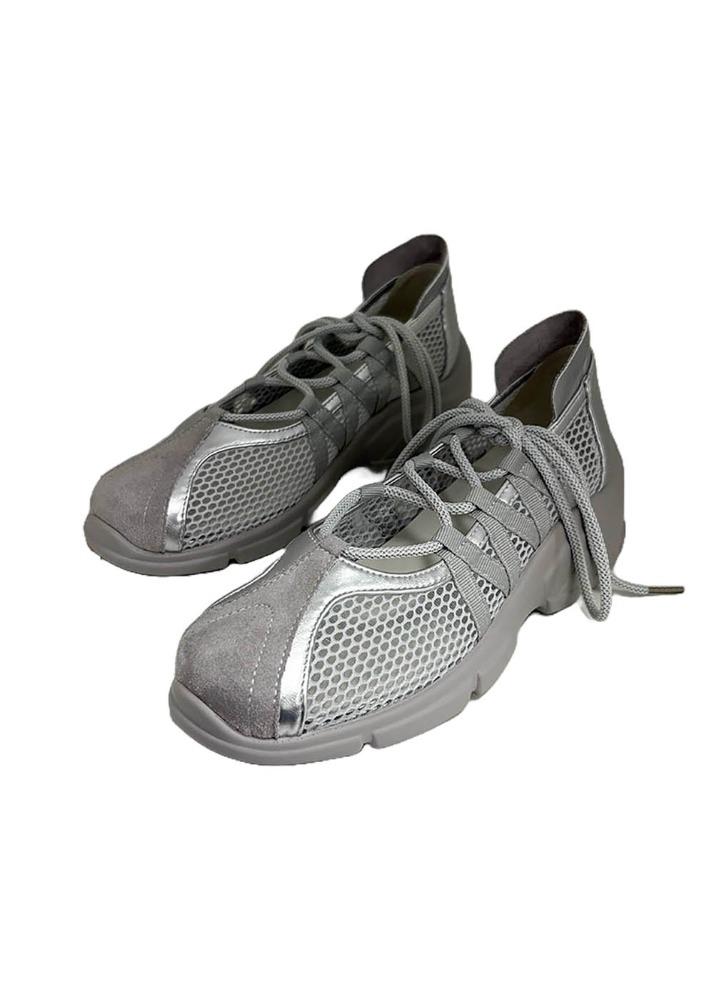 no.260 race sneakers (silver)