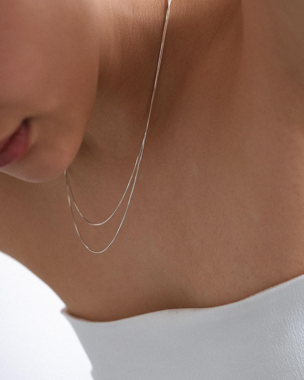 Sparkle Line Necklace