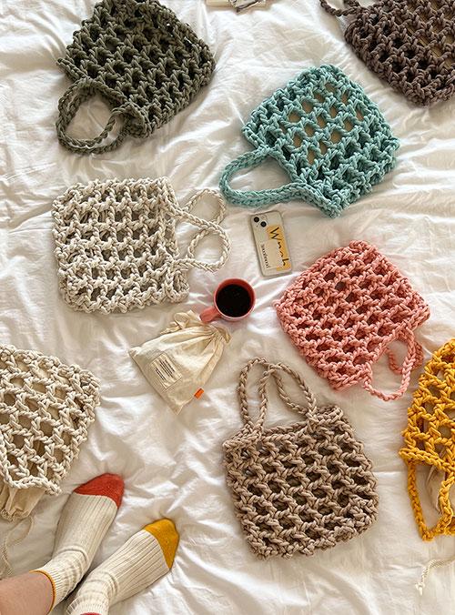 [DIY] 브레이드500 볼드 네트백(동영상)