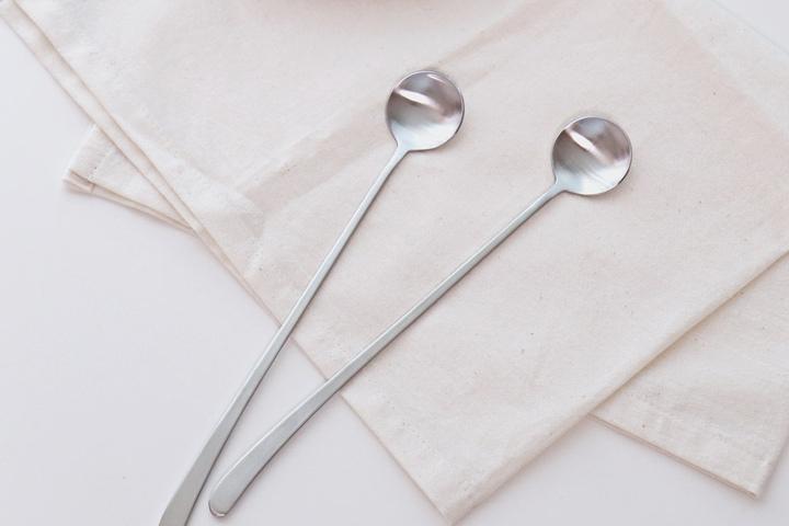 국산 스텐 롱티스푼 머들러 커피 티스푼 칵테일 도구 용품 수저 스픈 무광샤틴 주방 소품