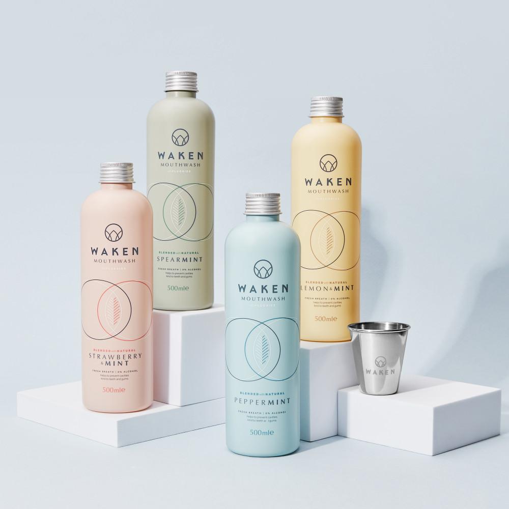 [다운X웨이큰] 프리미엄 비건 마우스워시 가글 할인+증정 이벤트 🎁💛