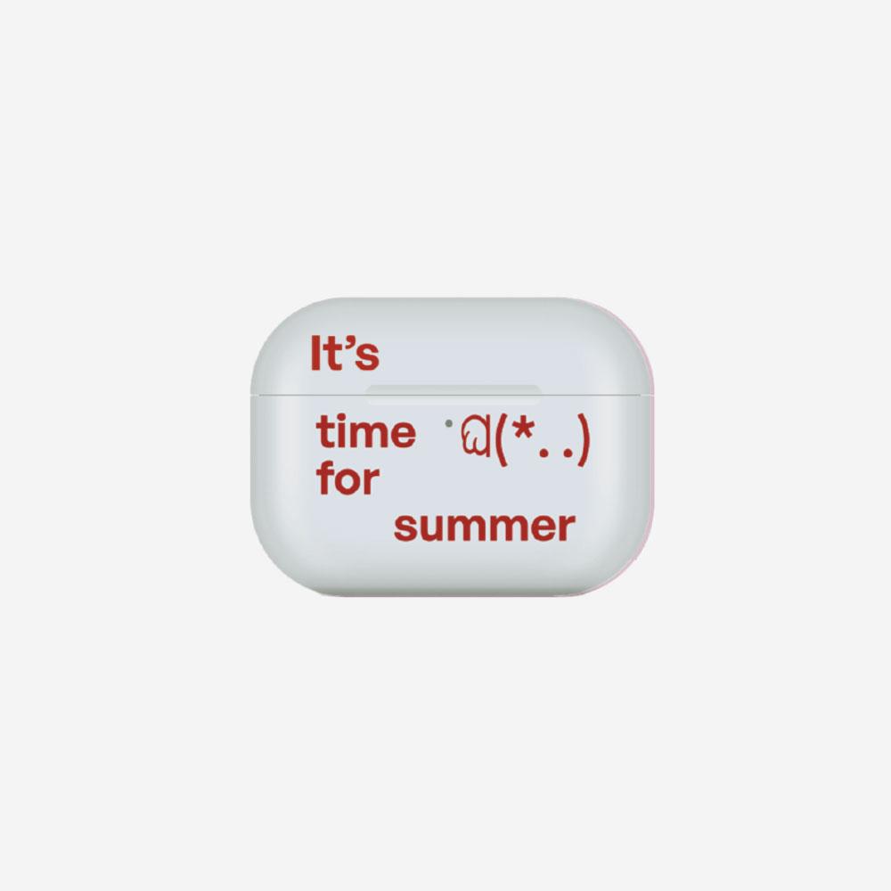It's time for summer airpods case (gray)
