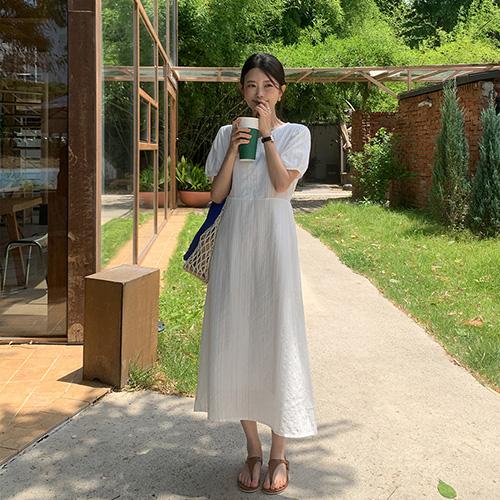 🌴[당일발송/2천장돌파][하객룩/휴양지][MNLB] 아로마 레이스 라인 스트랩 코튼 롱 원피스