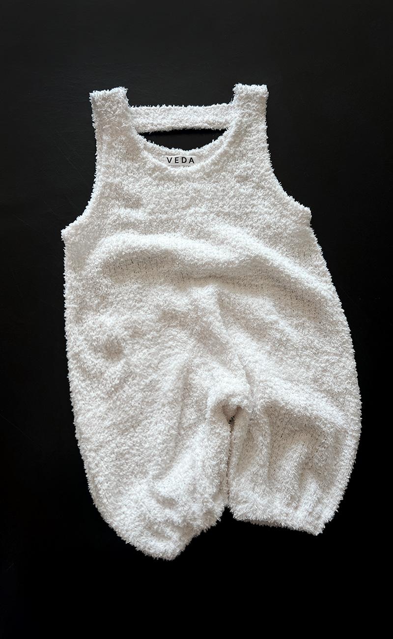 베다 베이비 부클 수트 BOUCLE SLEEVELESS SUIT (2Colors)