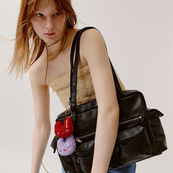 포켓 유틸리티백 pocket utility bag L nappa black