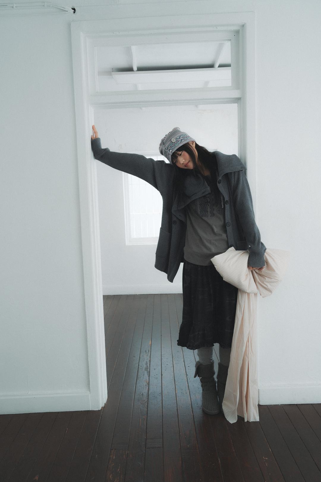 [2차 리오더] Double button cardigan, grey