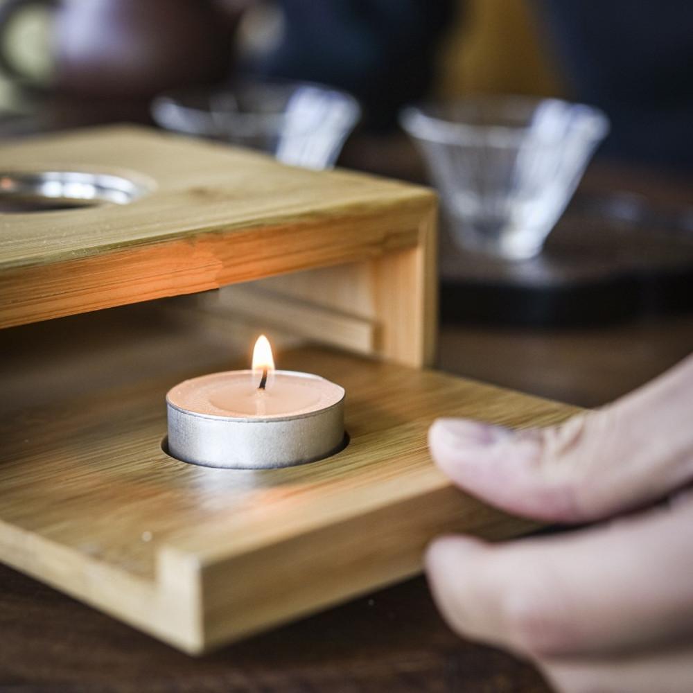 [티워머] 부부티하우스 밤부 내열유리 티팟 티포트워머