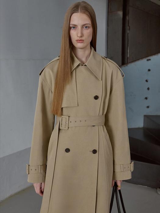 코튼 트렌치코트