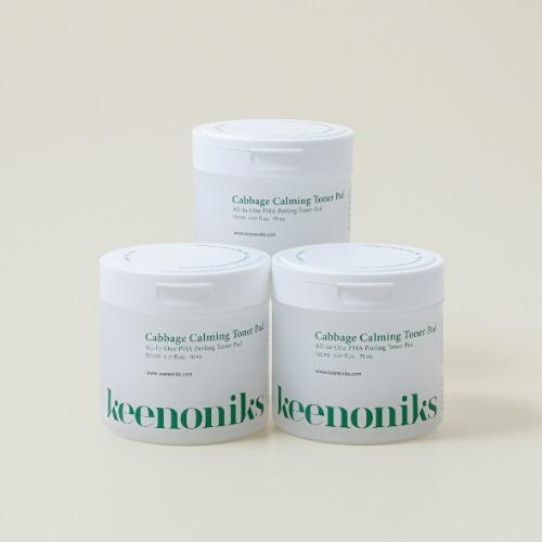 양배추 카밍 토너패드 6개월 SET (본품 3EA)