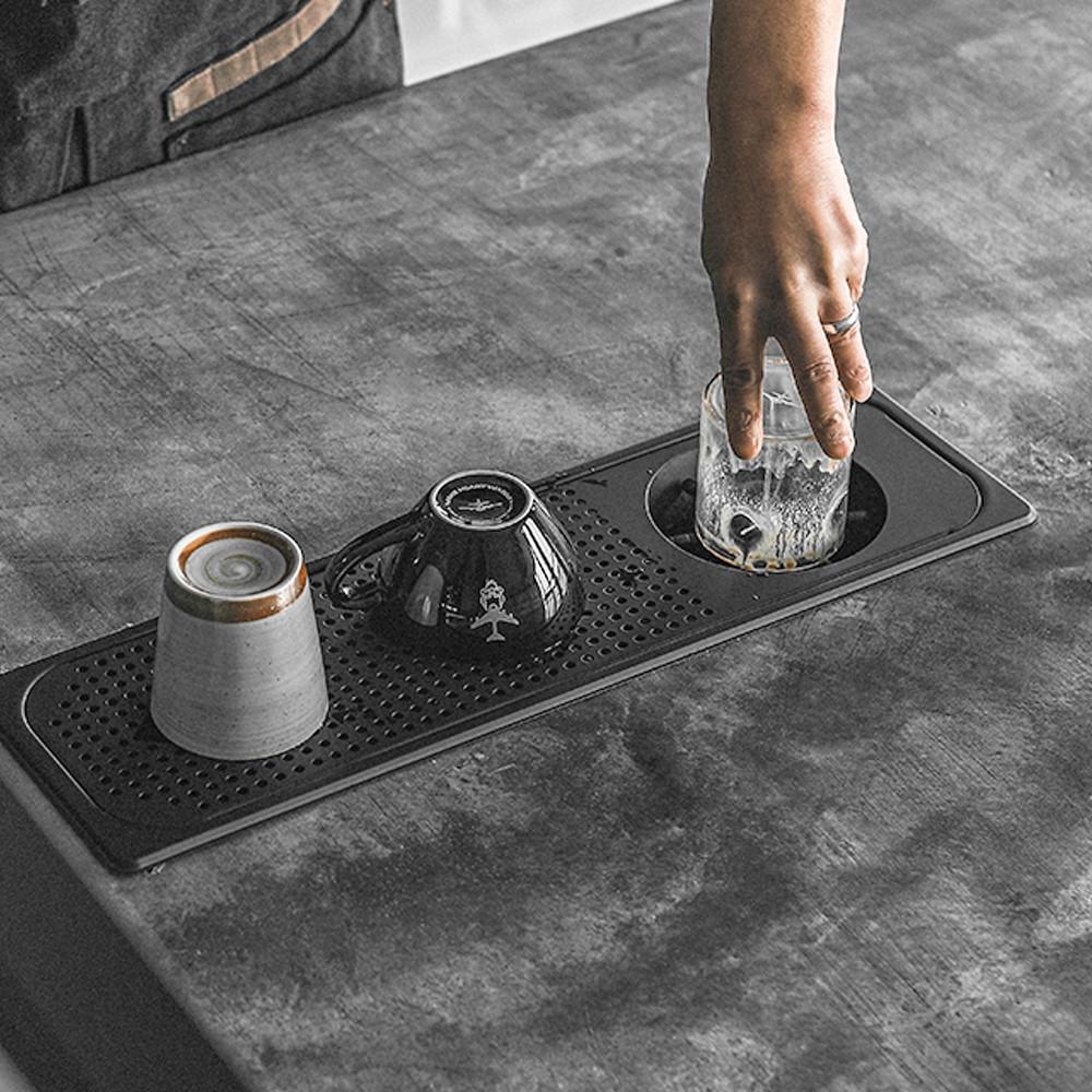 칼딘 매립형 고압 피쳐린서 컵세척기 워터스테이션 소형 피쳐 린서 블랙