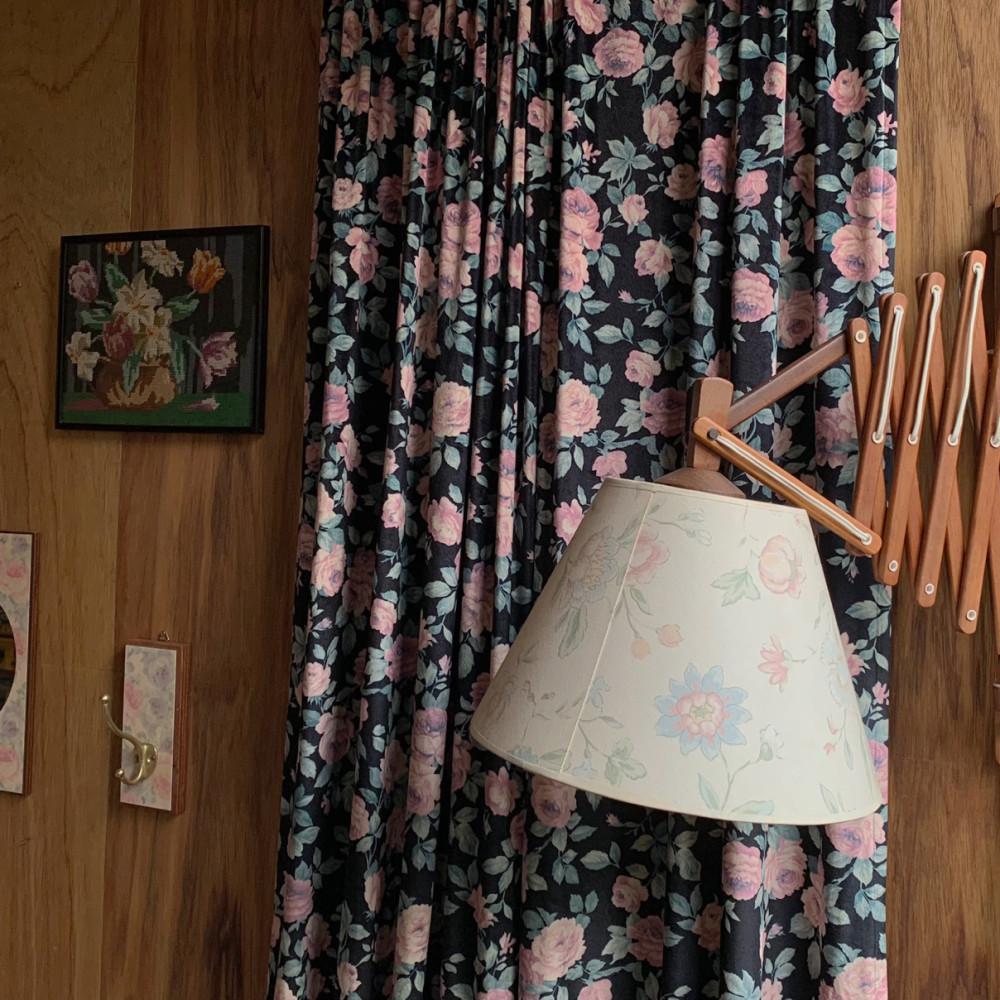 deep black velvet fabric