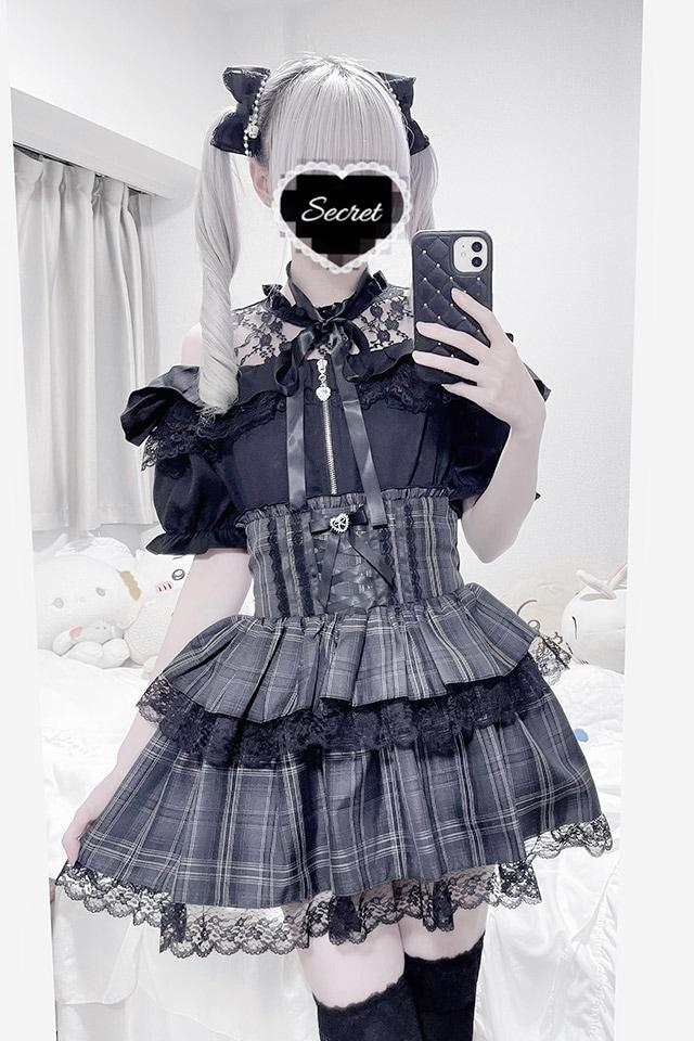 【MA*RS】ハイウエストスピンドルボリュームスカパン - グレー size-F-Ma*rs WebStore by LiLimPark