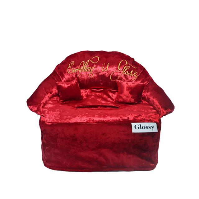 [12월 한정 판매Velvet sofa tissue cover(red)(order made)