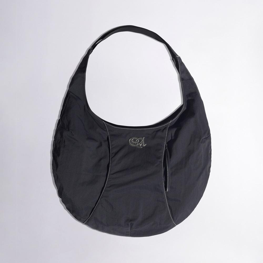 Nylon Moon Bag Charcoal