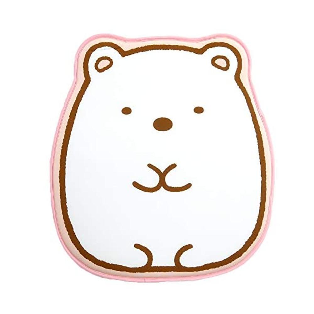 하타야마상사 스밋코구라시 시로쿠마 다이컷 룸 매트 러그 49x53