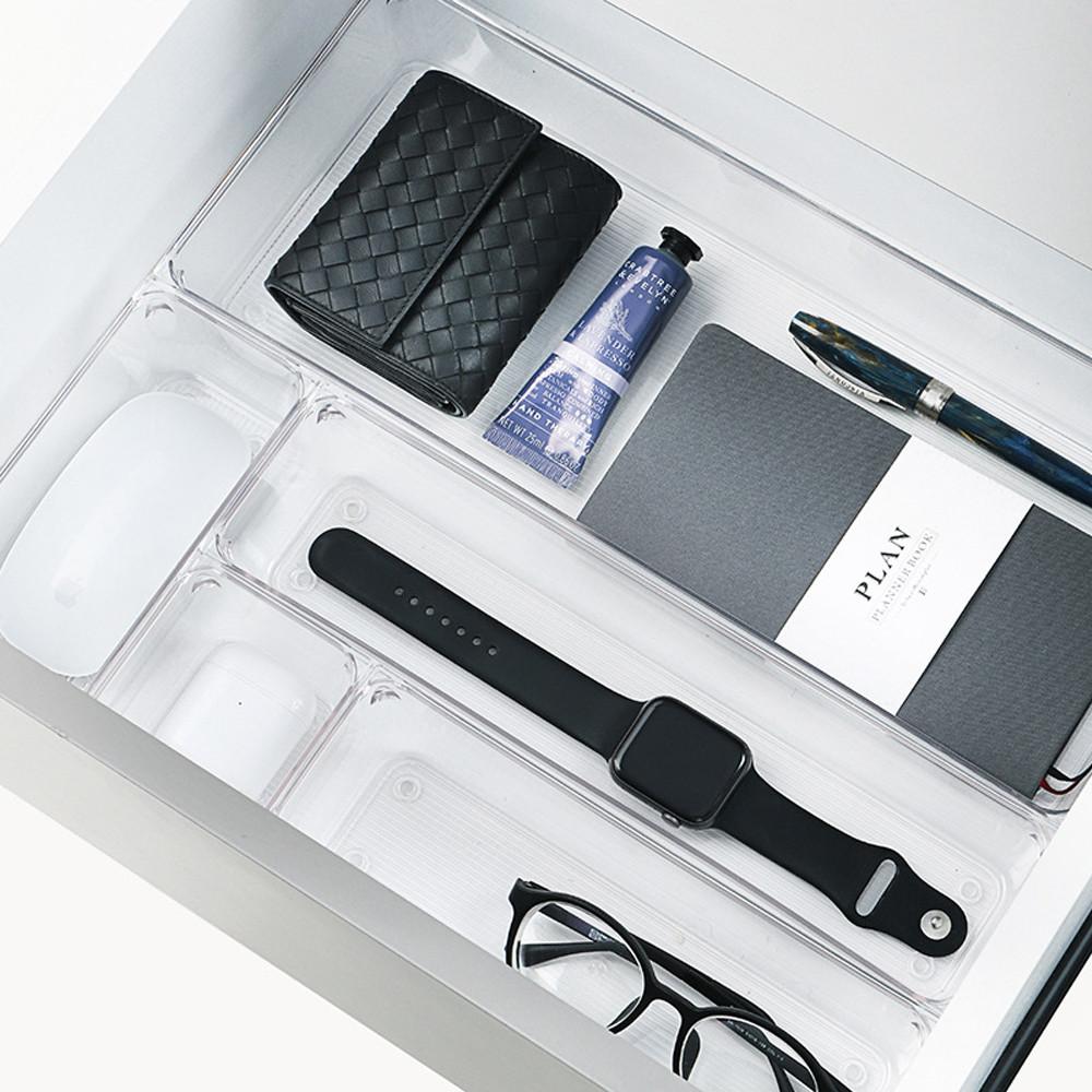 서랍칸막이 서랍정리함 트레이 데스크 책상정리 화장품 화장대정리 1호