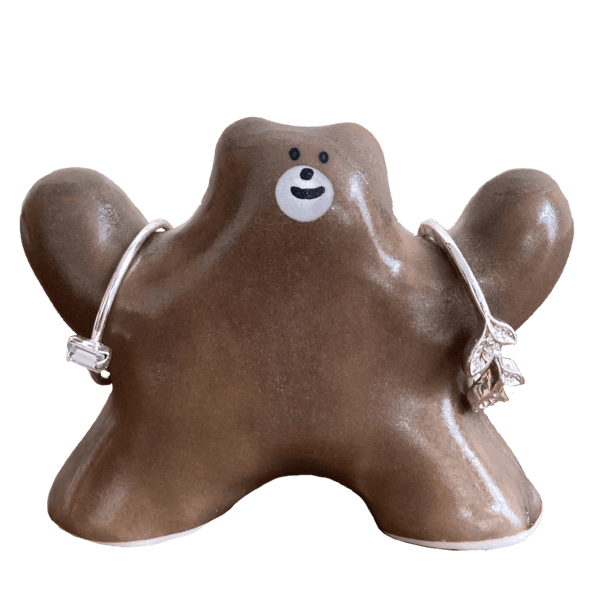 힘쎈곰 반지걸이