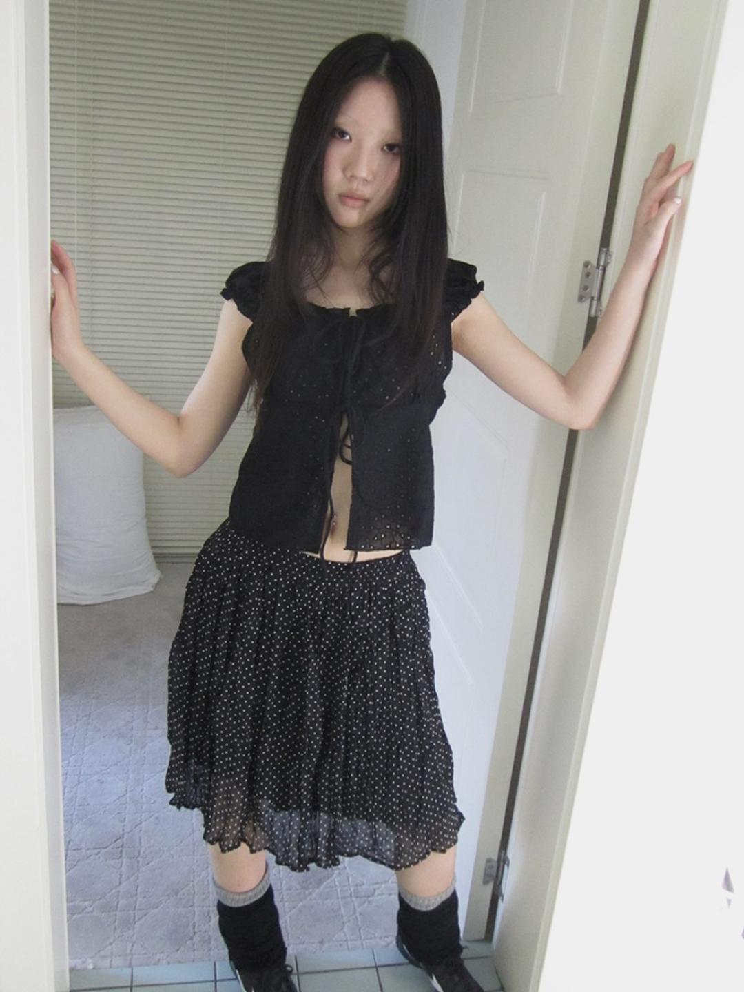 ang:project Whisper Punching Flying Blouse (2color)