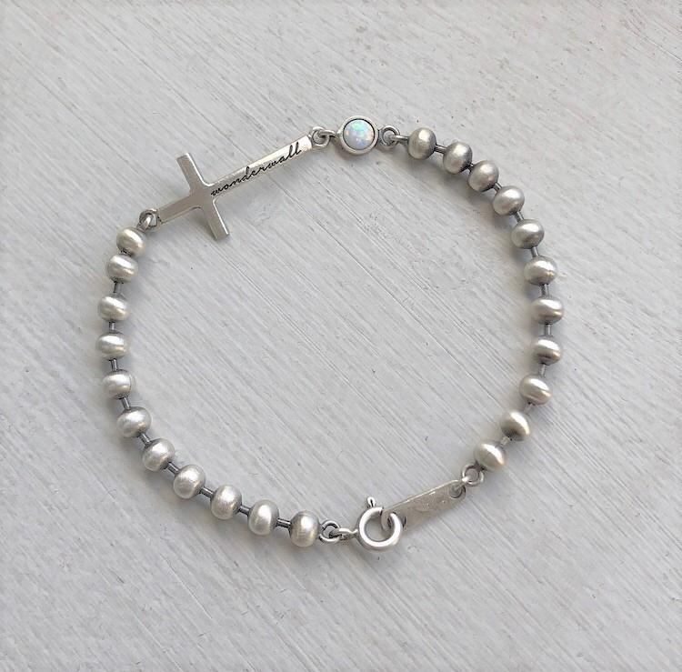 Cross pendant Bracelet