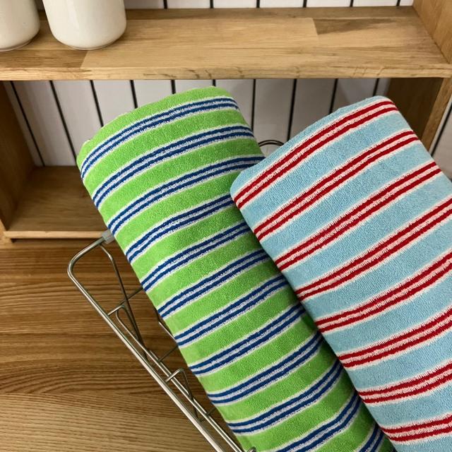 테리원단 봉봉 멀티 컬러 수건 타올지 원단 2colors