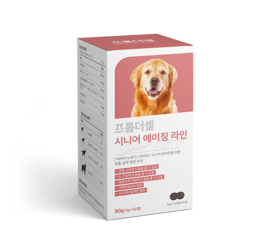 [NEW신상][무료배송] 프롬더셀 시니어 에이징 라인 노견 영양제 3g * 30정