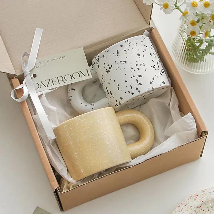 [gift Set] 타블도트 슬로우 통통 머그 2P 선물세트 홈카페
