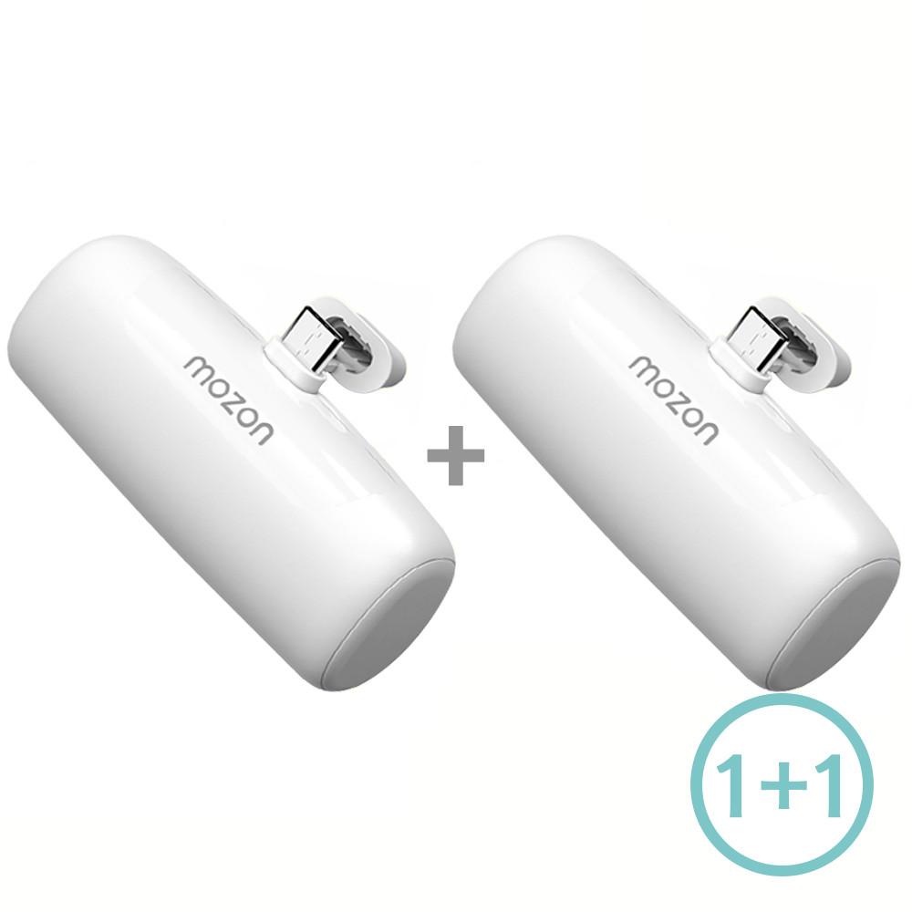 1+1 일체형 무선 도킹형 미니 5000mAh 보조배터리 C타입