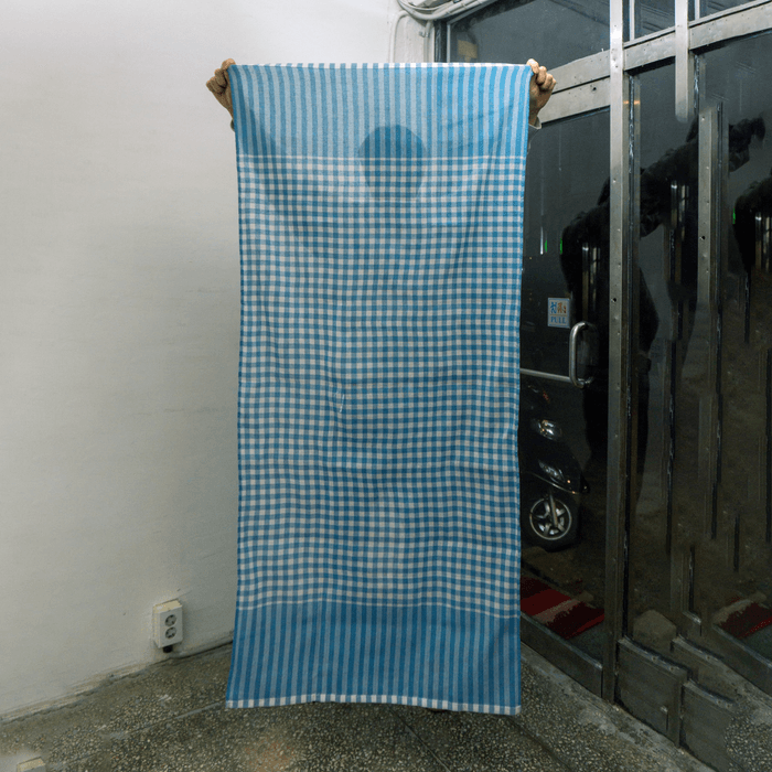 #GINGHAM BKK SHEER FABRIC_4colours