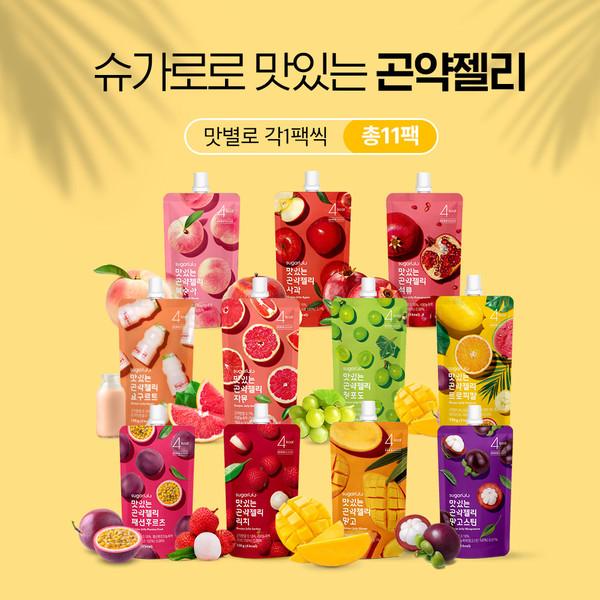 슈가로로 곤약젤리 스타터키트 (11/22/33/66팩)